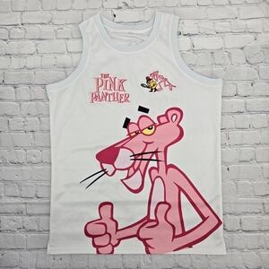 Pink Panther Graphic Tank Top Jersey SIZE: LARGE